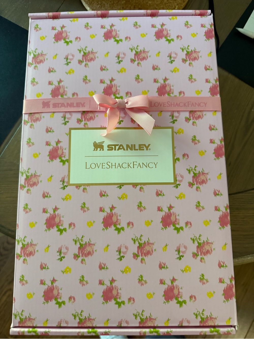 30oz Stanley X Love Shack Fancy Floral Quencher Ibza H2.0 Tumbler W/Gift Box